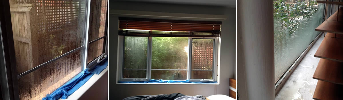 Condensation, rising damp and mould problems fixed